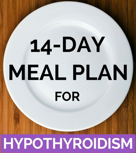 Diet Plan for thyroidism